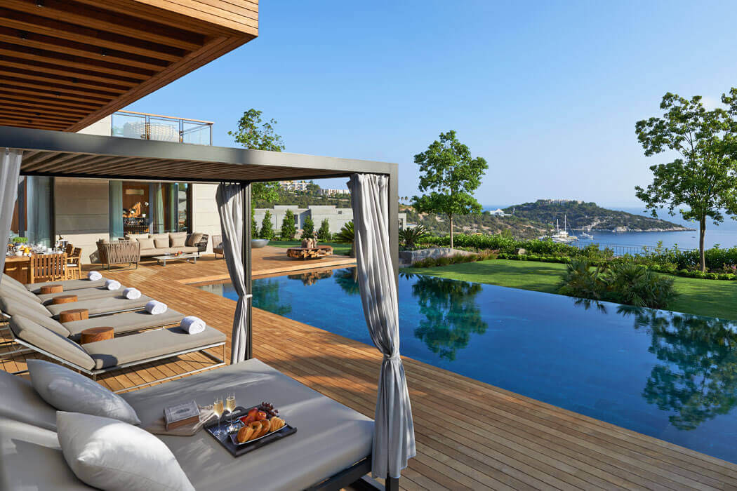 Hotel Mandarin Oriental Bodrum - basen w willi mandarin