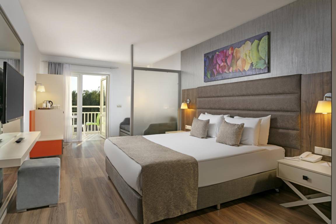 HOTEL STANDARD ROOM GARDEN VIEW WITH BALCONY OR TERRACE