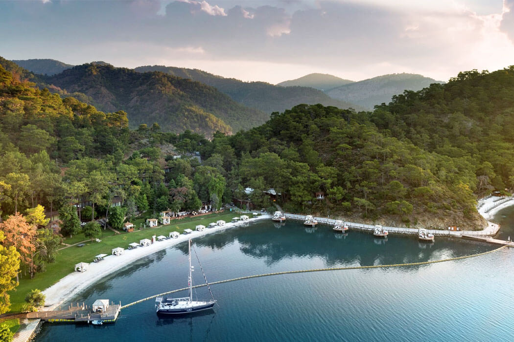 Hotel Club Prive By Rixos Gocek - widok z lotu ptaka