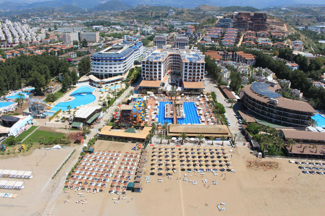 Hotel Quattro Beach Spa & Resort - widok z góry