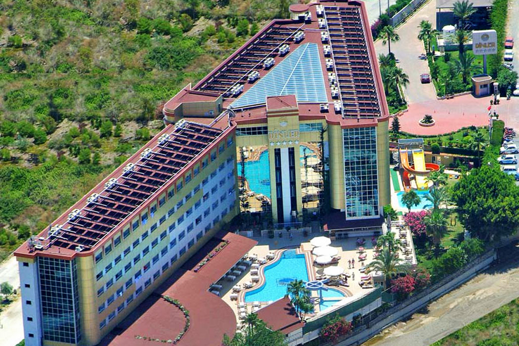 Kirbiyik Resort Hotel - widok z lotu ptaka