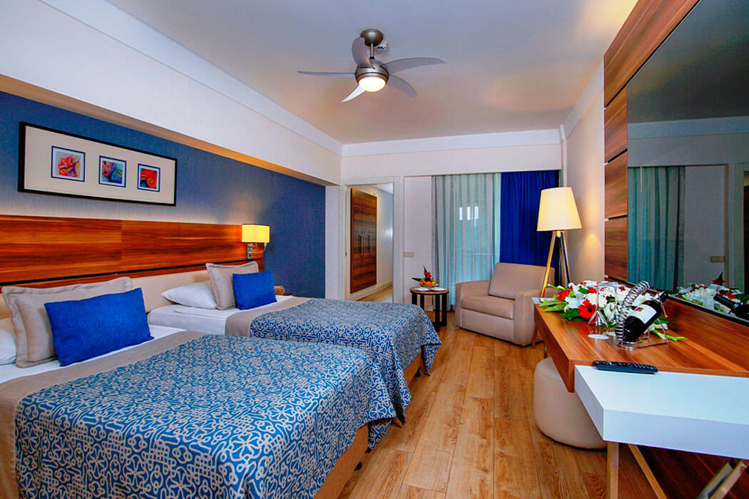 Limak Atlantis Deluxe Hotel&resort - widok na pokój rodzinny