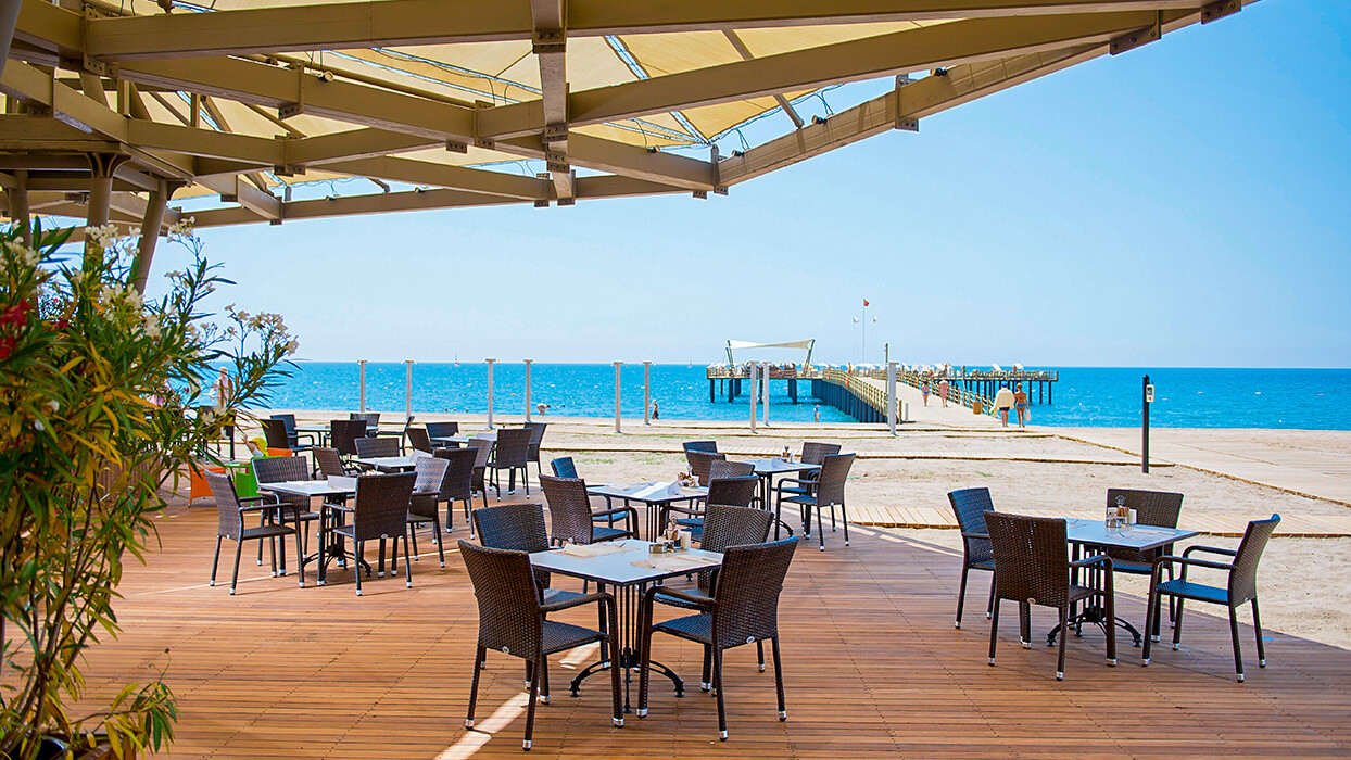 Xanadu Resort - restauracja przy plaży