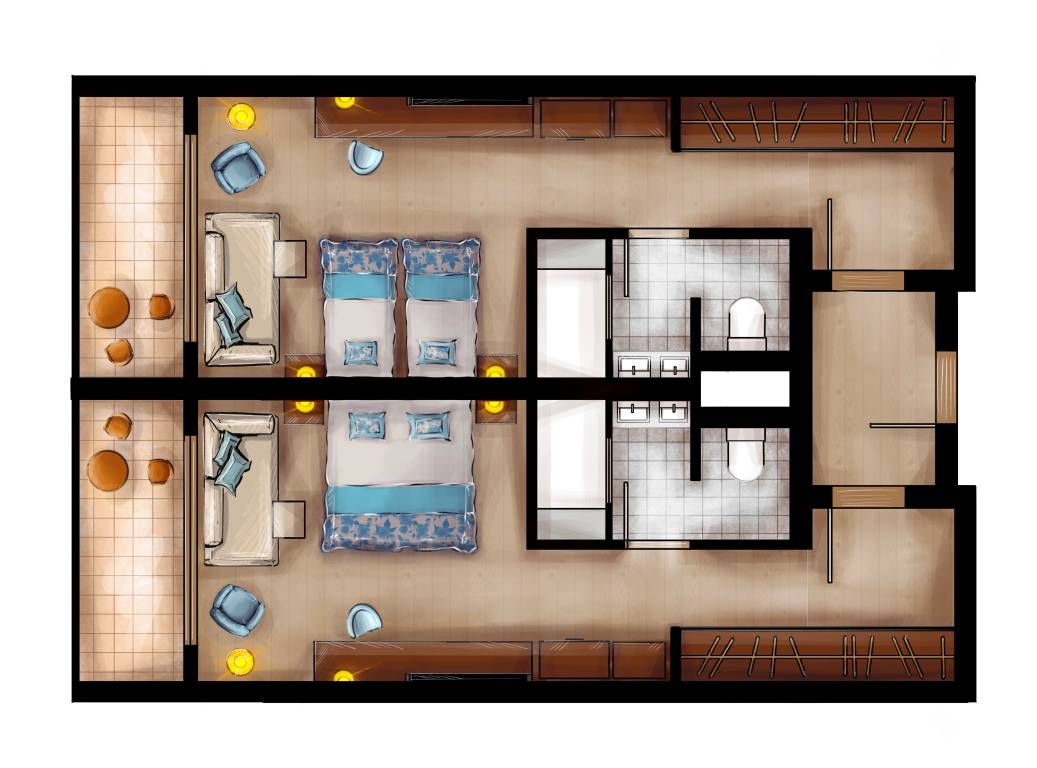 RESIDENCE BUILDING FAMILY ROOM