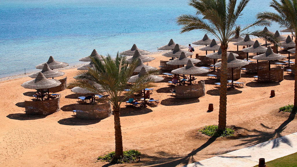 Hotel Steigenberger Coraya Beach - plaża