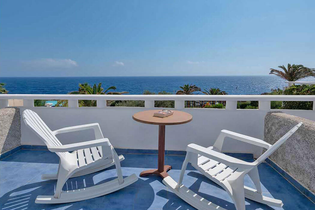 Hotel Kalypso Cretan Village Resort and Spa - na jednym z balkonów