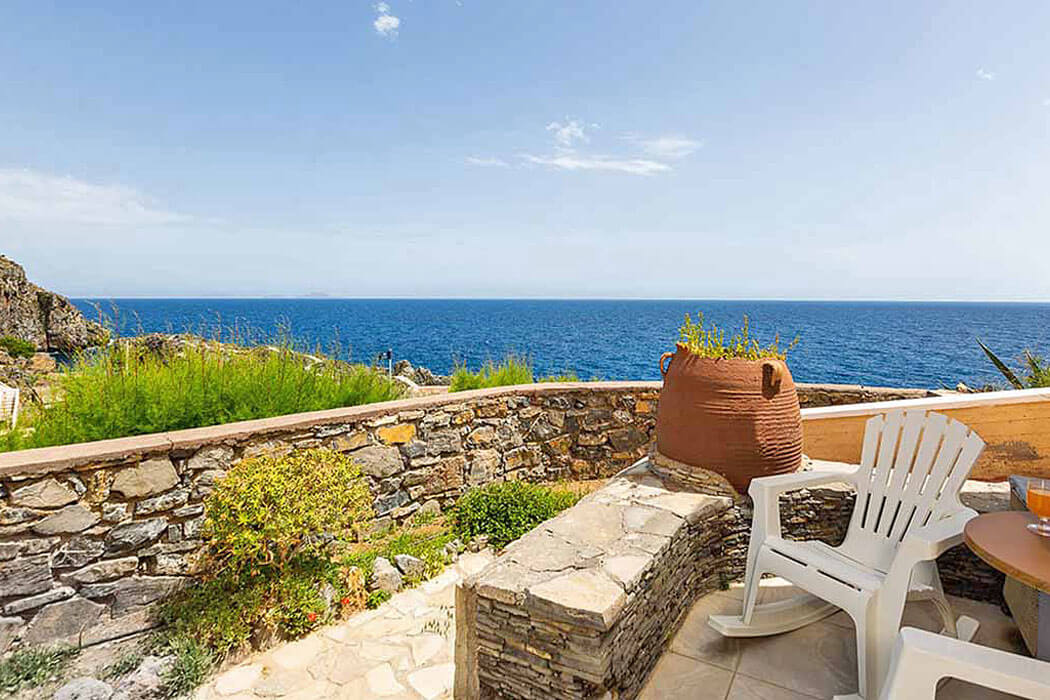 Hotel Kalypso Cretan Village Resort and Spa - na innym balkonie