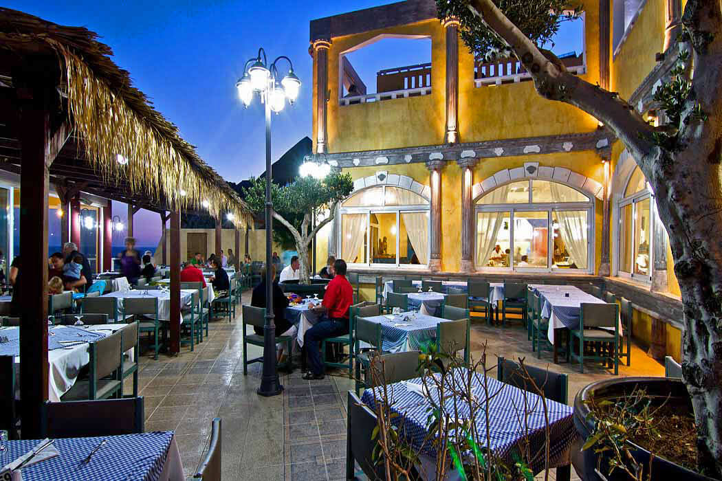 Hotel Kalypso Cretan Village Resort and Spa - restauracja Veranda