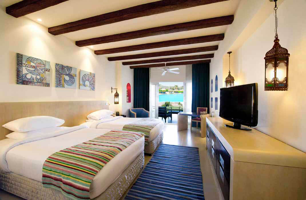 Hotel Hilton Marsa Alam Nubian Reosort - pokój standardowy