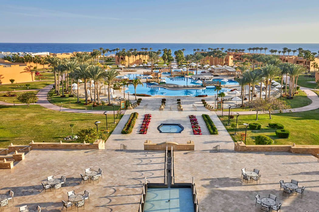 Hotel Jaz Grand Marsa - teren hotelu