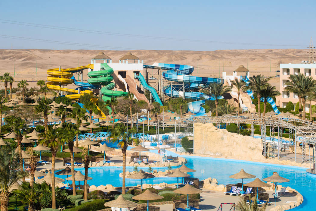 Hotel Titanic Resort & Aqua Park - widok na aqua park