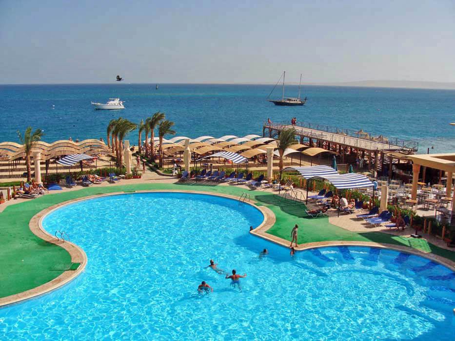 Hotel Sphinx Aquapark Beach Resort - basen główny