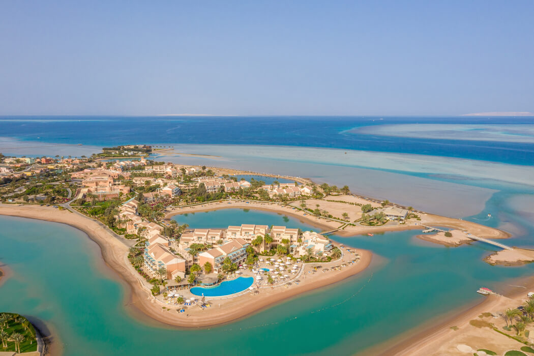 Hotel Movenpick Resort & Spa El Gouna - hotel z lotu ptaka