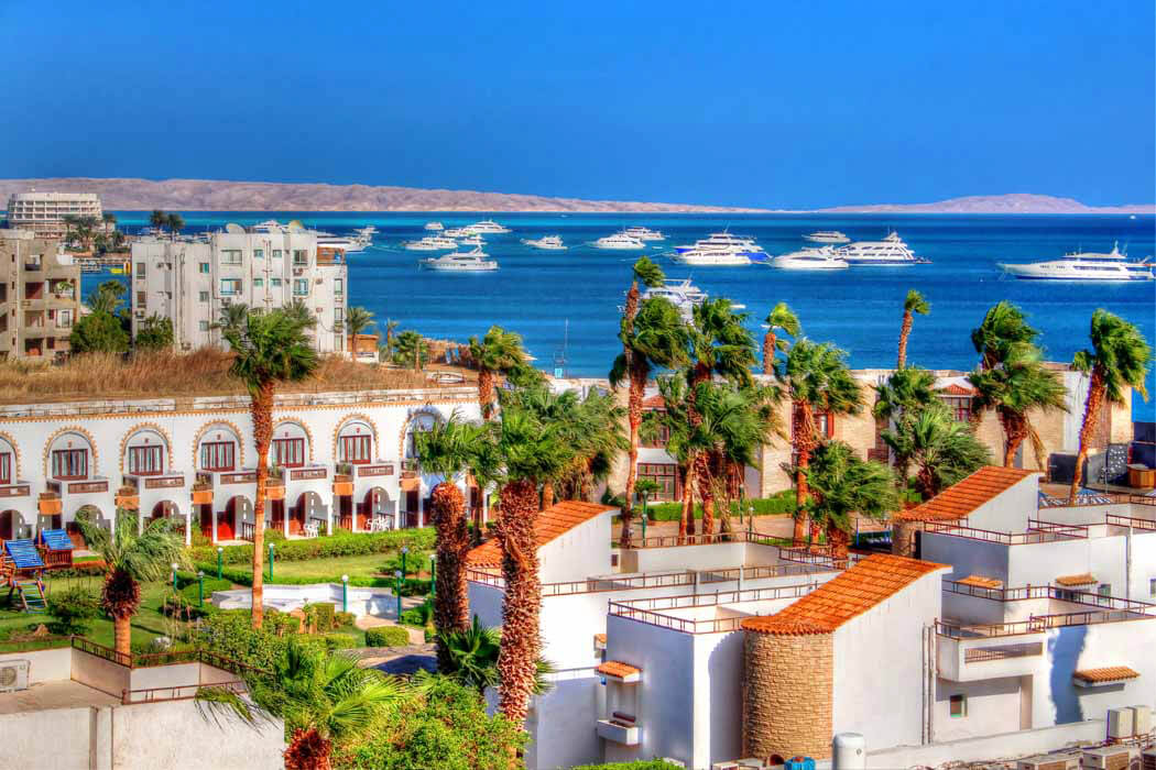 Hotel Marlin Inn Azur Resort - widok z hotelu
