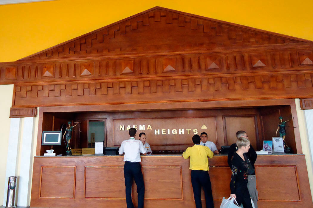 Hotel Panorama Naama Hieghts Aqua Park Resort - recepcja
