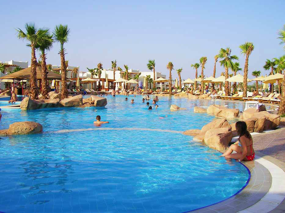 Otium Inn Amphoras Aqua Resort - dzieci w basenie