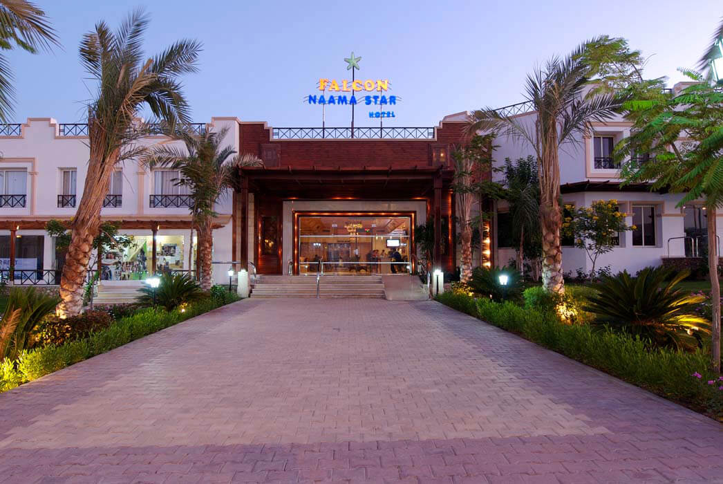 Hotel Falcon Naama Star - wejście główne