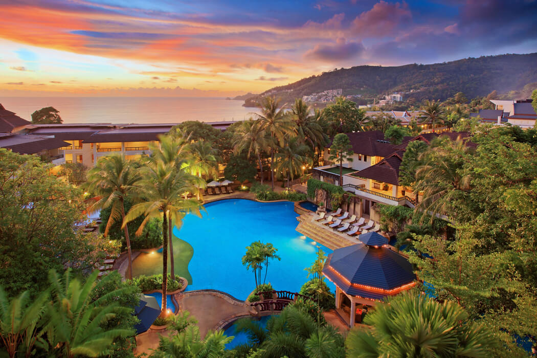 Hotel Diamond Cliff Resort & Spa - zachód słońca