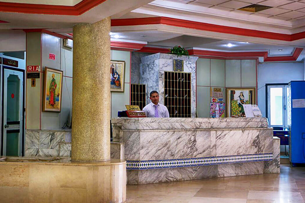 Hotel Le Khalife - recepcja