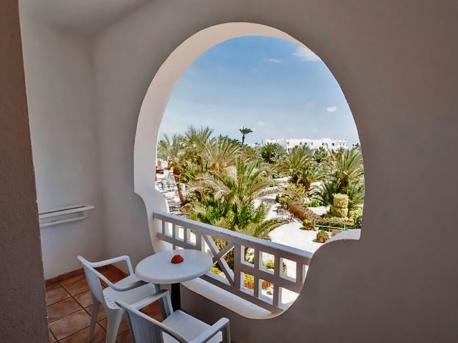 Hotel Djerba Resort - przykładowy widok z okna