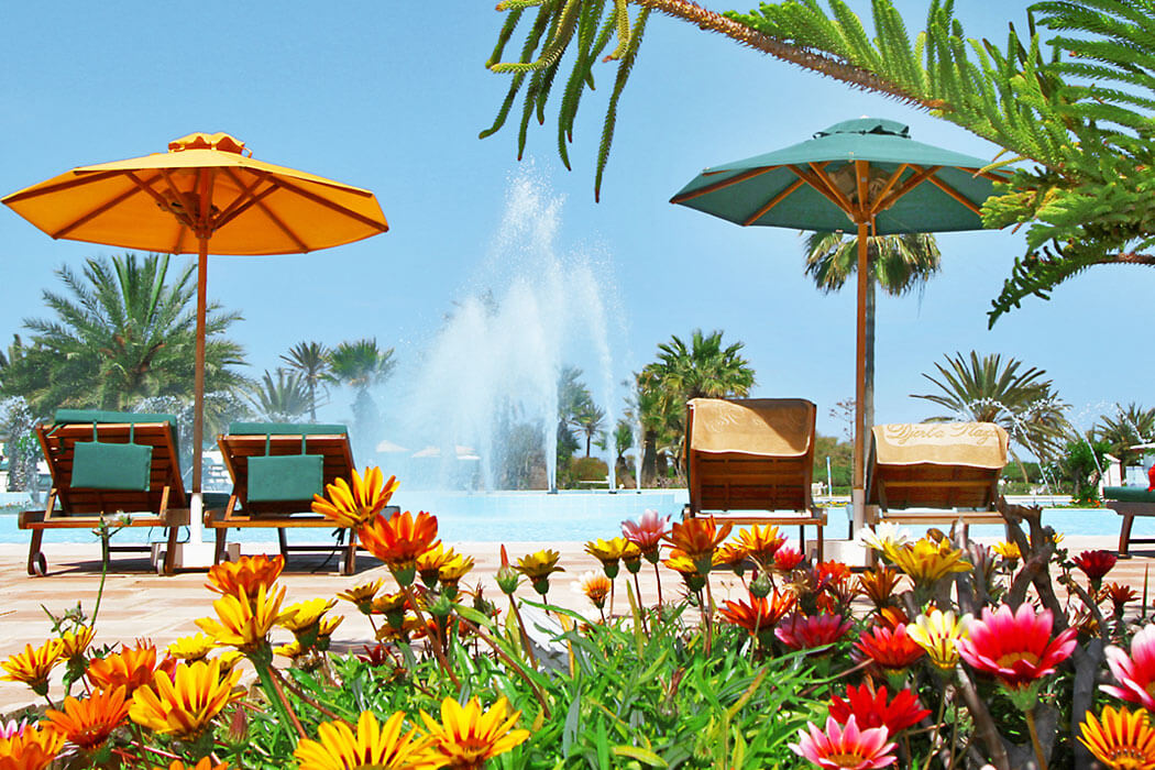 Hotel Djerba Plaza Thalasso & Spa - leżaki
