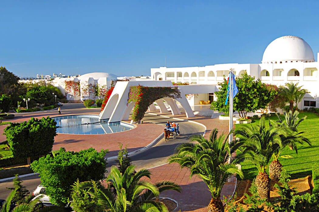 Hotel Djerba Plaza Thalasso & Spa - wejście do hotelu
