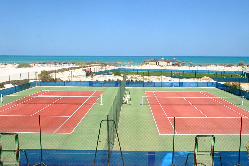 Hotel Djerba Aqua Resort - korty