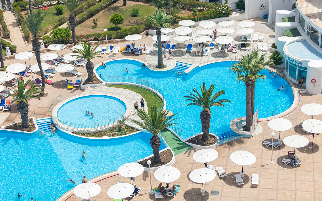 Hotel El Mouradi Skanes - widok z góry