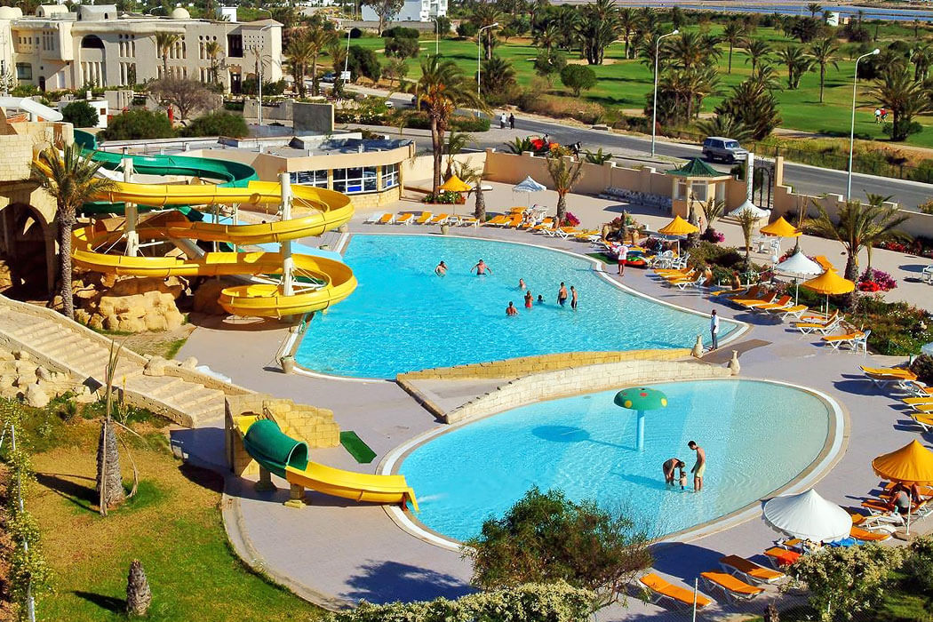 Hotel Houda Golf & Aquapark - zjeżdżalnie 