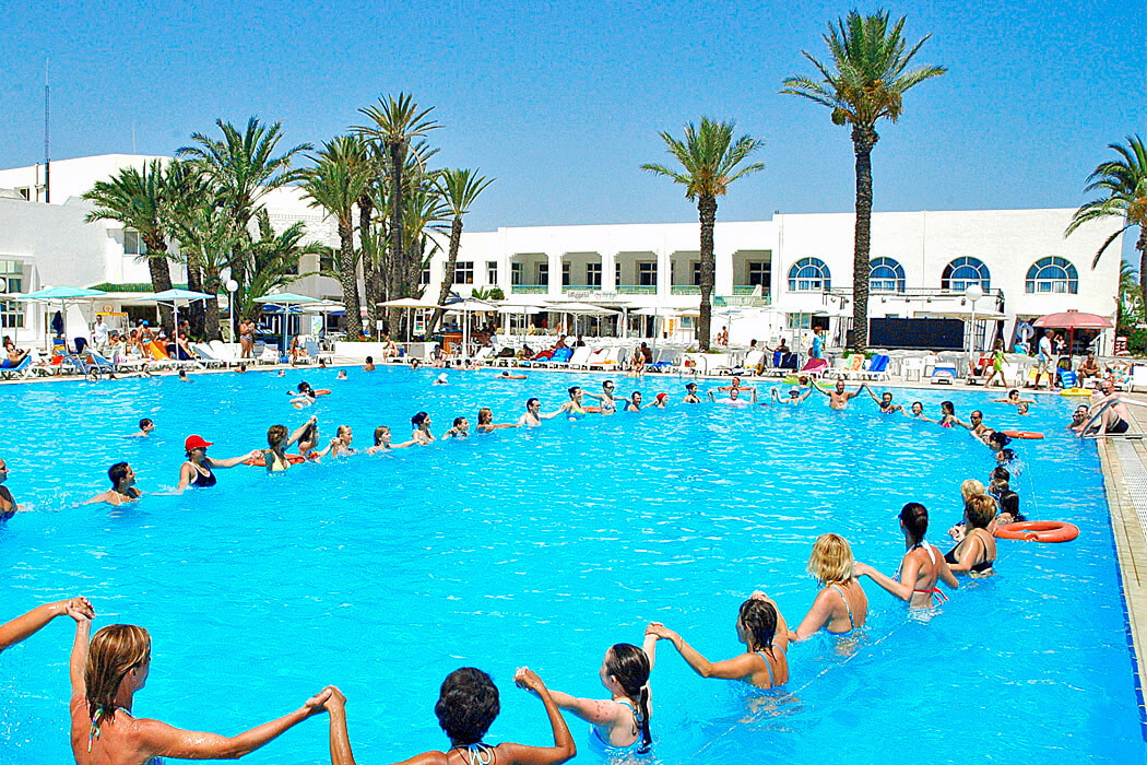 Hotel El Mouradi Club Kantaoui - aqua aerobik