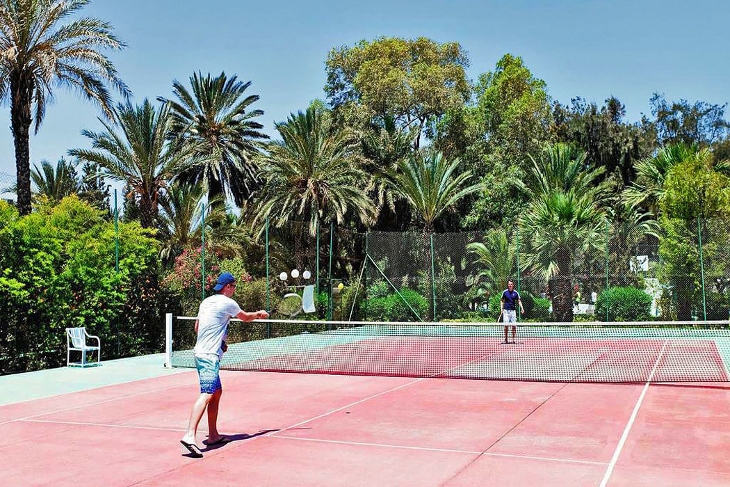 Hotel Marhaba Royal Salem - kort tenisowy