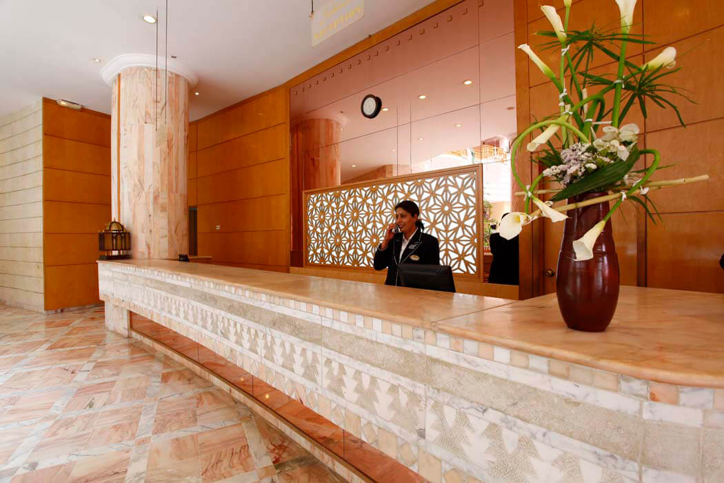 Hotel Marhaba Royal Salem - recepcja
