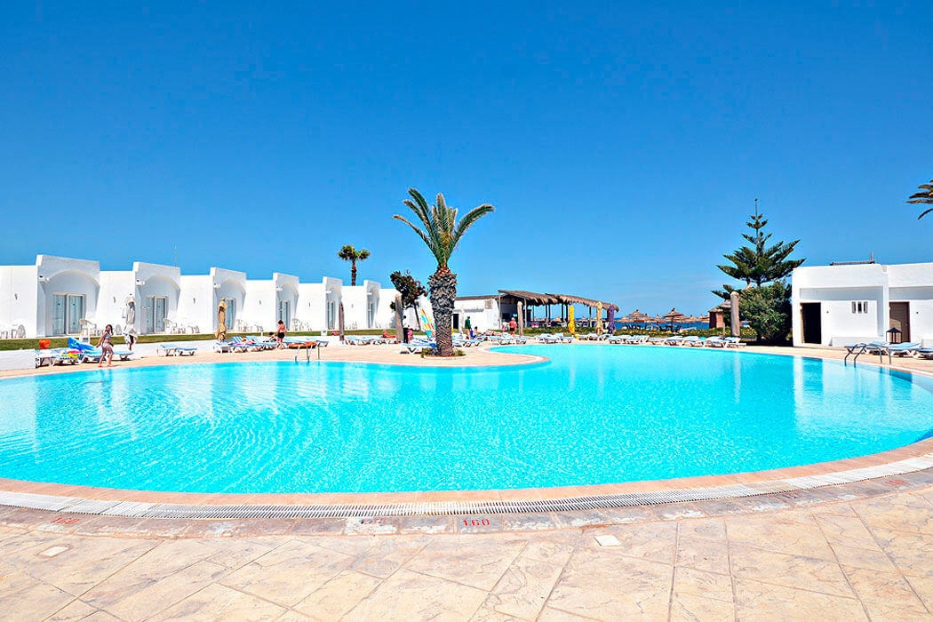 Hotel Aquasplash Thalassa Sousse - okrągły basen