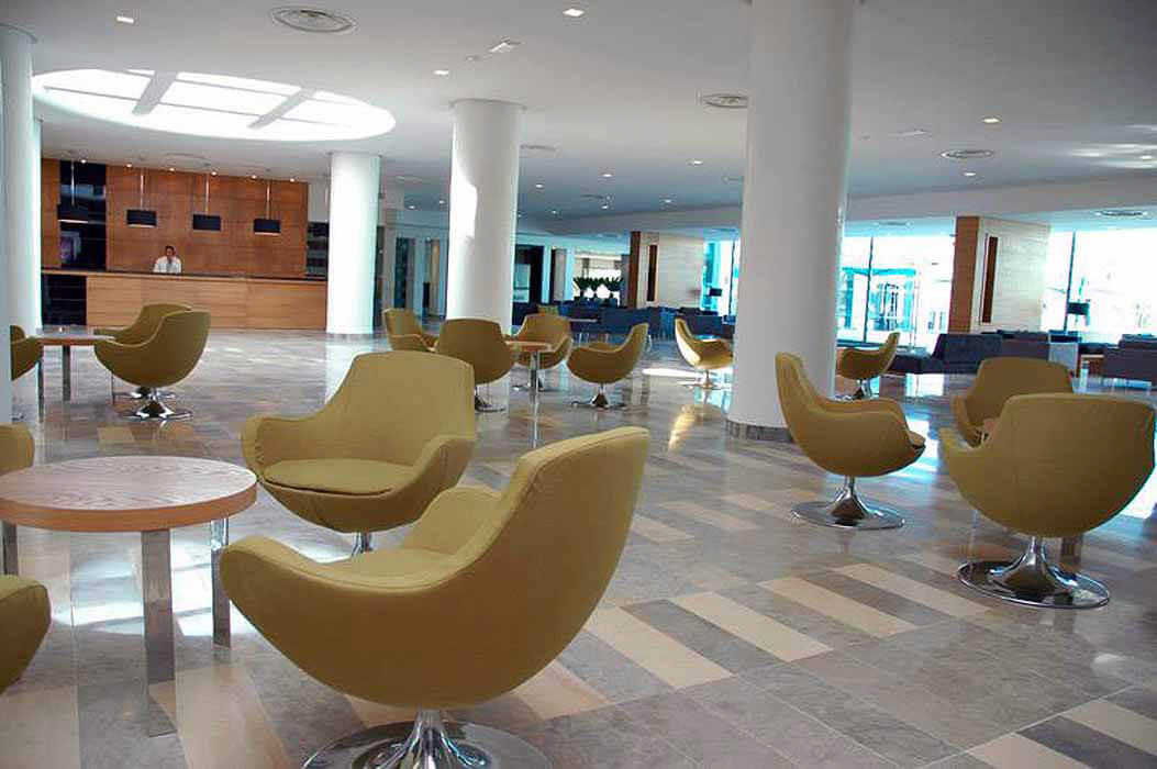Hotel Aquasplash Thalassa Sousse - recepcja w lobby