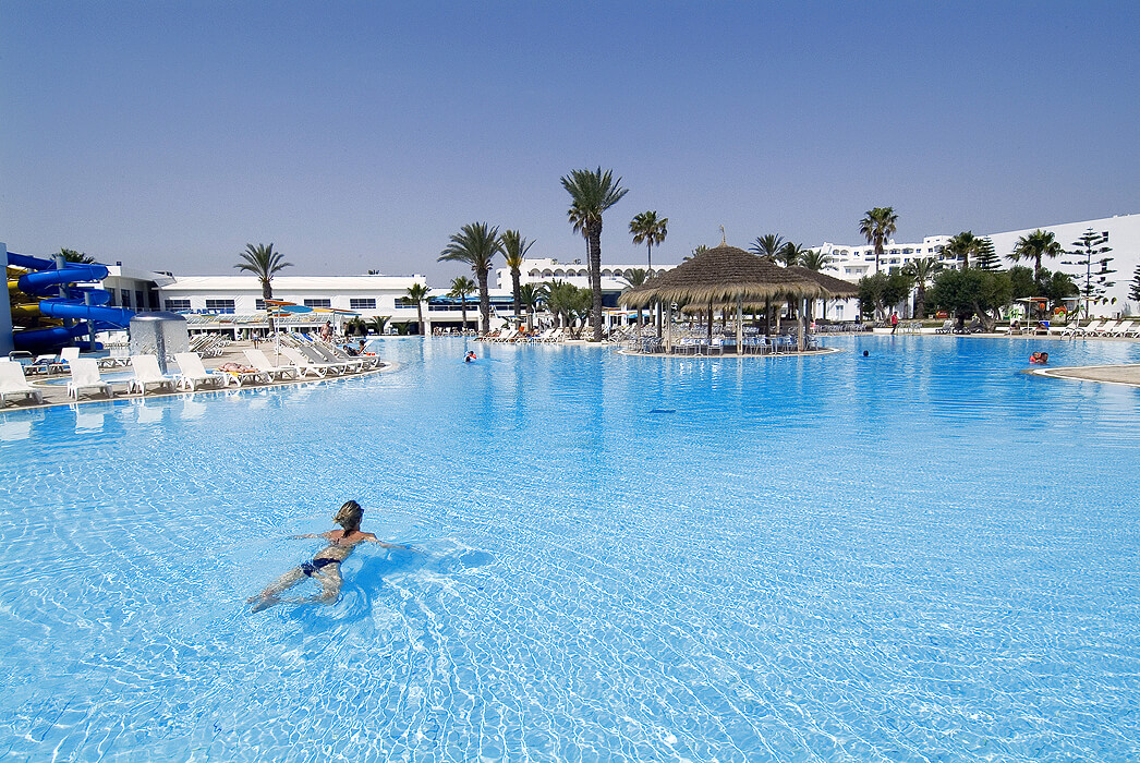 Hotel Aquasplash Thalassa Sousse - relaks w basenie