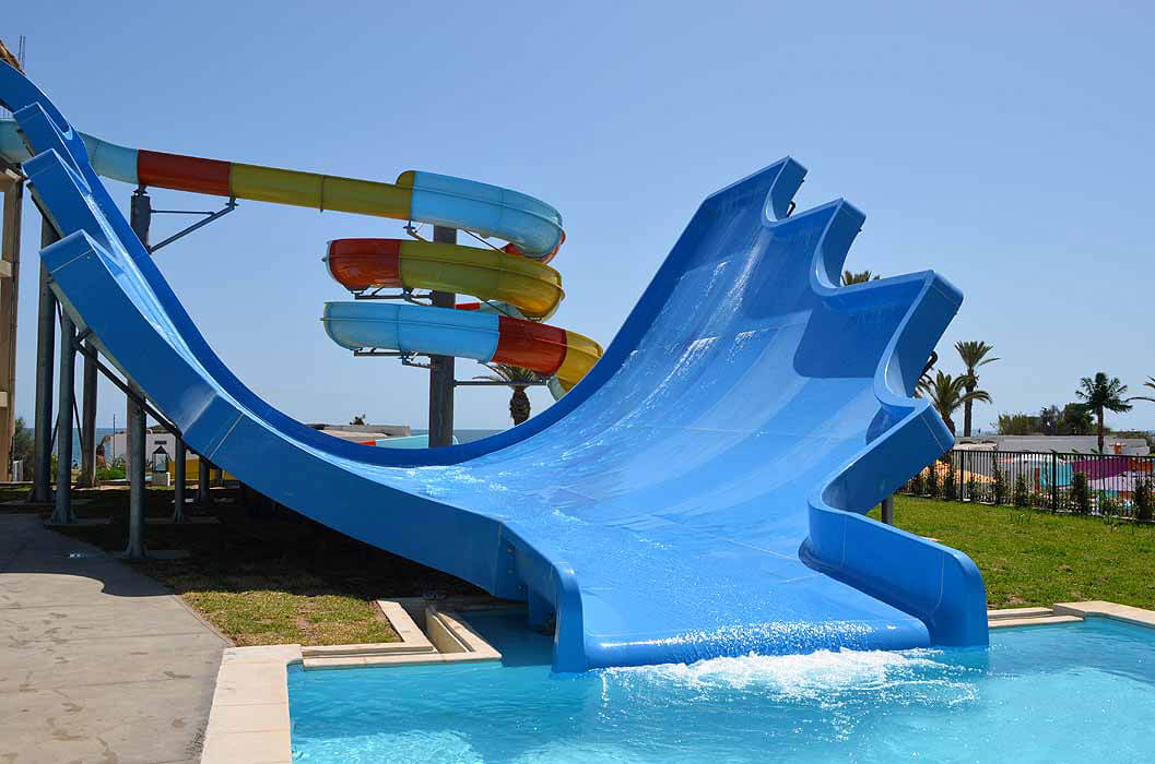 Hotel Aquasplash Thalassa Sousse - zjeżdżalnia typu wahadło