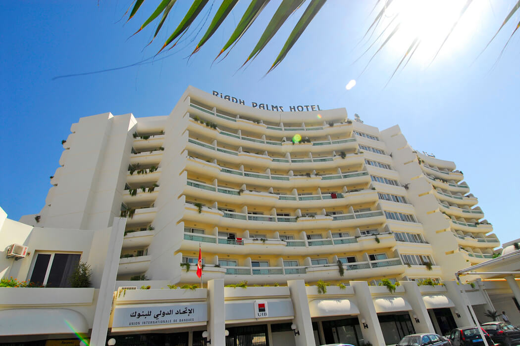 Hotel Riadh Palms Resort & Spa - budynek hotelu