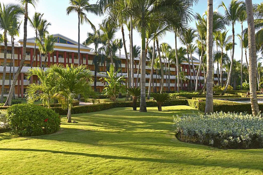 Hotel Iberostar Dominicana - zieleń na terenie hotelu