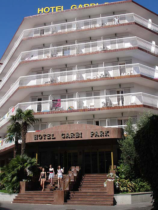 Hotel Garbi Park Lloret - wjście główne