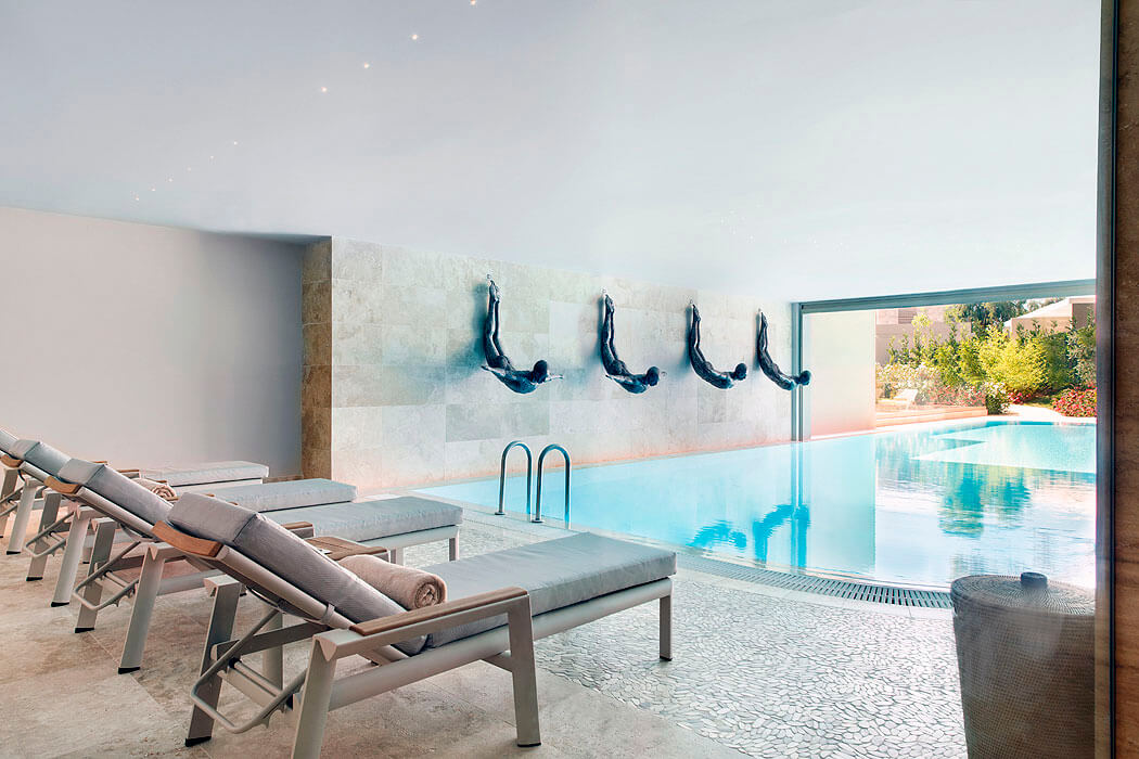 Hotel Ikos Dassia - kryty basen