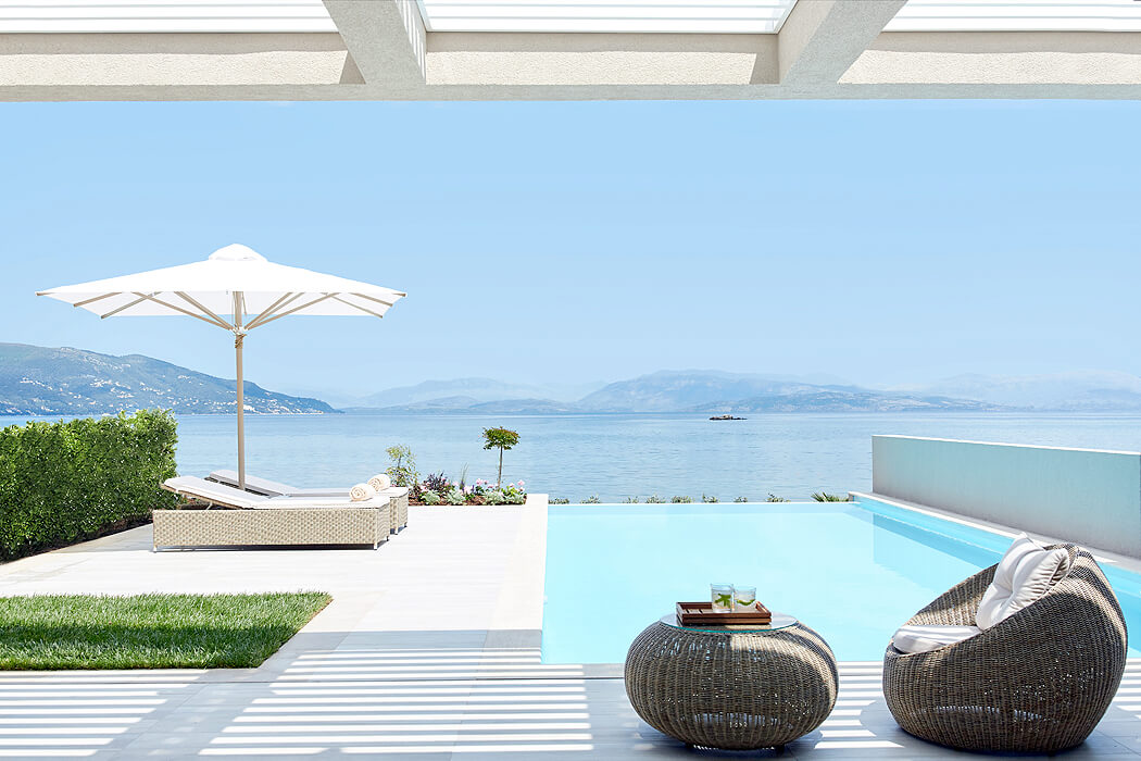 Hotel Ikos Dassia - deluxe one bedroom bungalow suite private pool