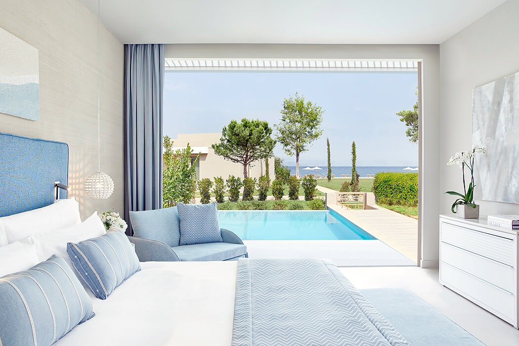 Hotel Ikos Dassia - deluxe junior suite with private pool