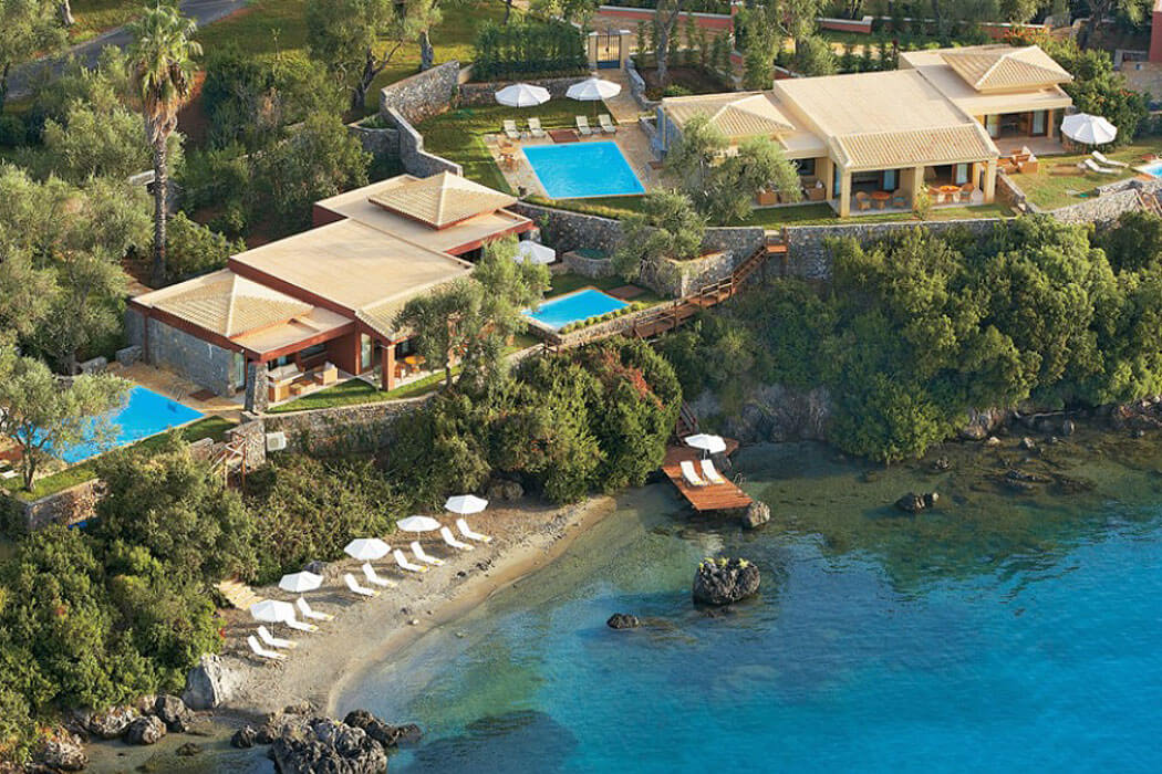 Hotel Grecotel Corfu Imperial Luxury Beach Resort - zejście na plażę