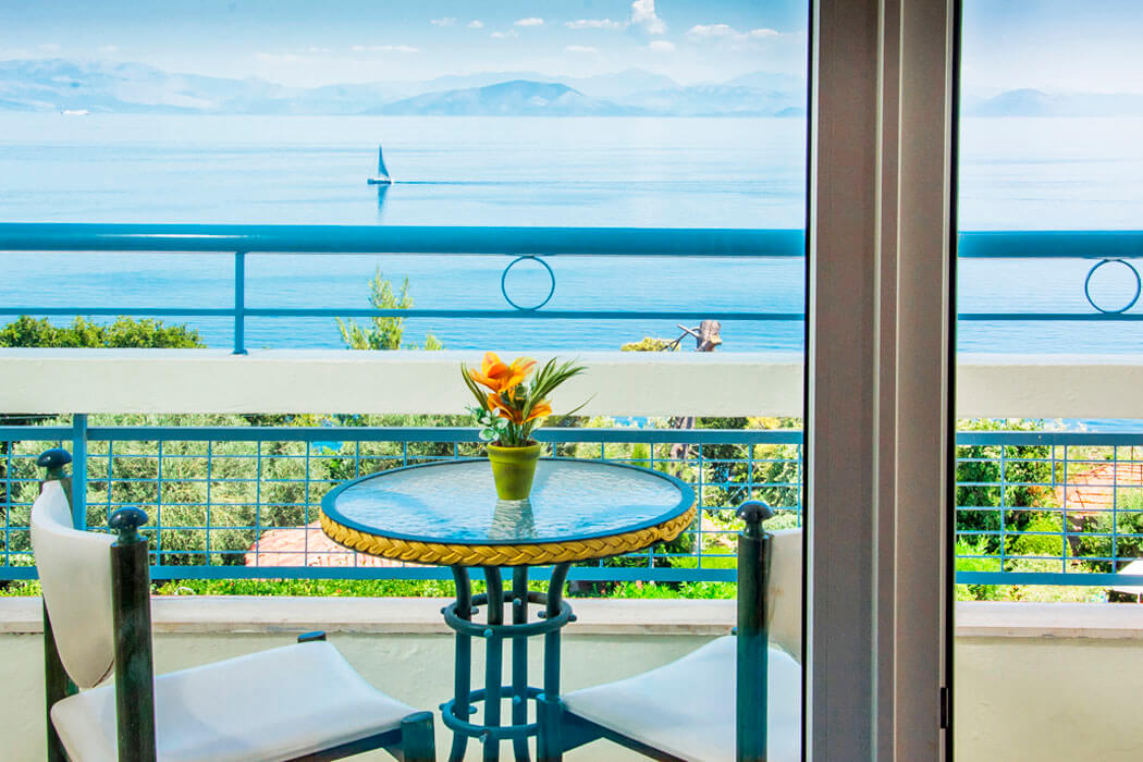 Golden Alexandros Hotel - widok z balkonu