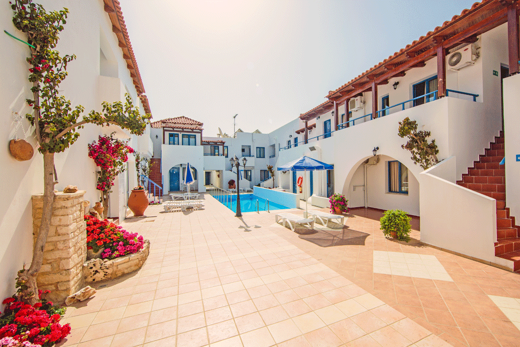 Iliana Hotel - hotel w greckim stylu