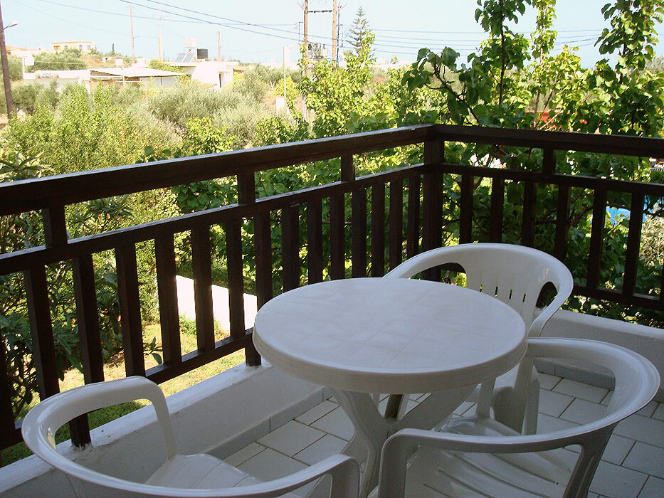 Hotel Sirocco Apartments - widok z balkonu