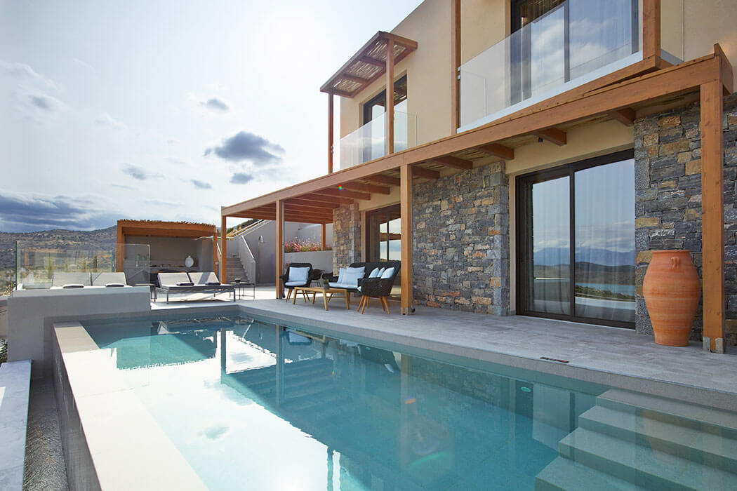 Hotel Cayo Exclusive Resort and Spa - basen przy premium willi Cayo Grand pool sea view