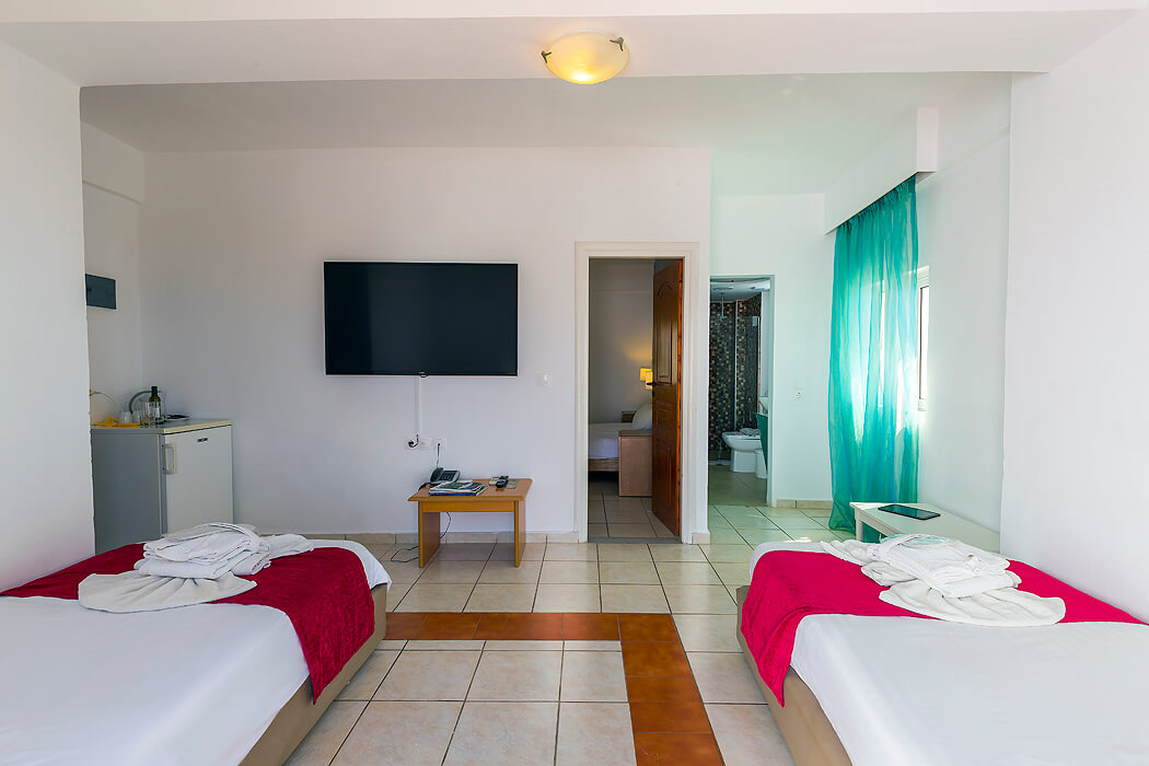 Hotel Rethymno Residence - pokój z dwoma łóżkami
