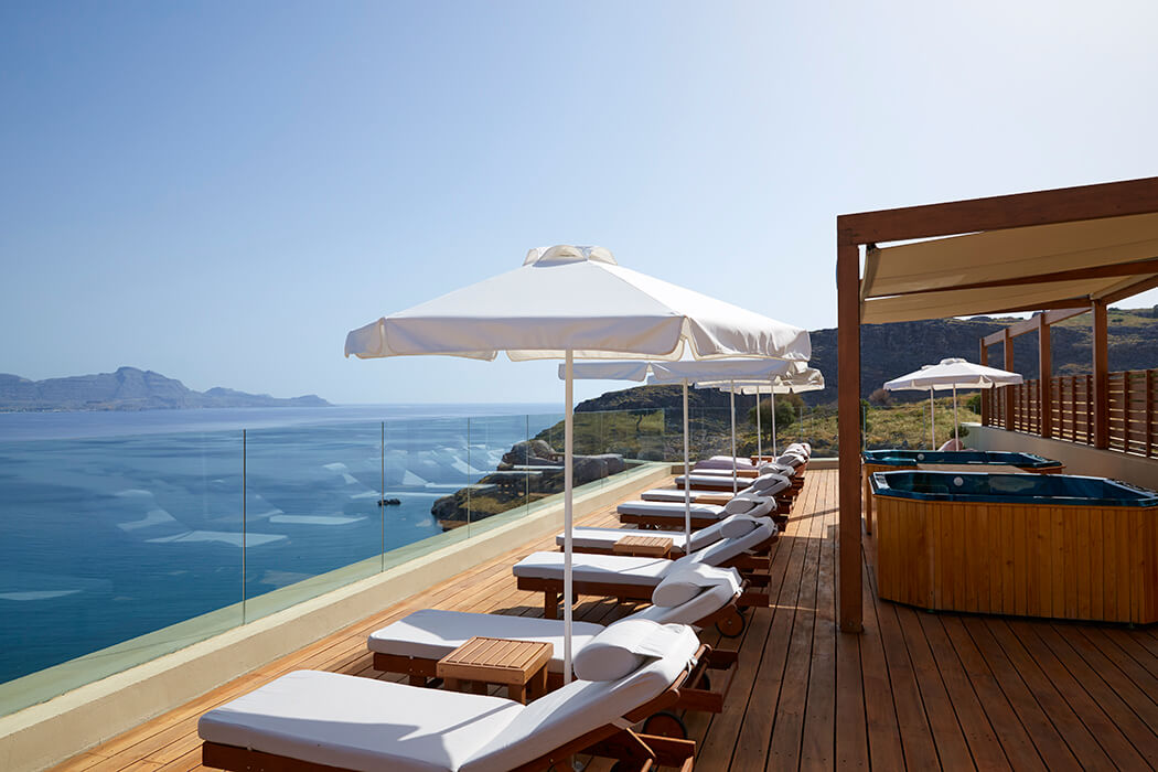 Lindos Blu Luxury Hotel & Suites - relaks