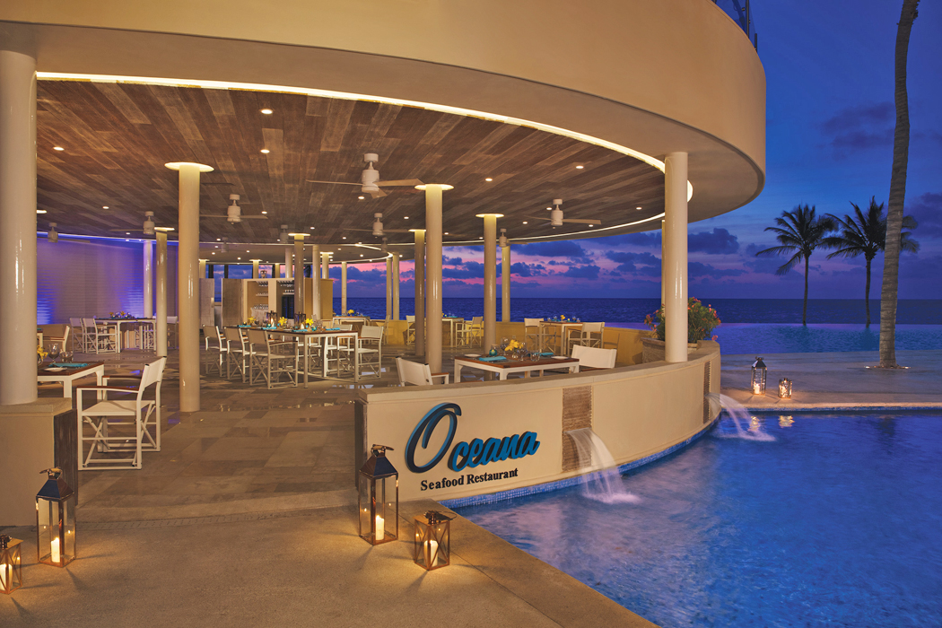 Hotel Dreams Riviera Cancun Resort & Spa - restauracja Oceana